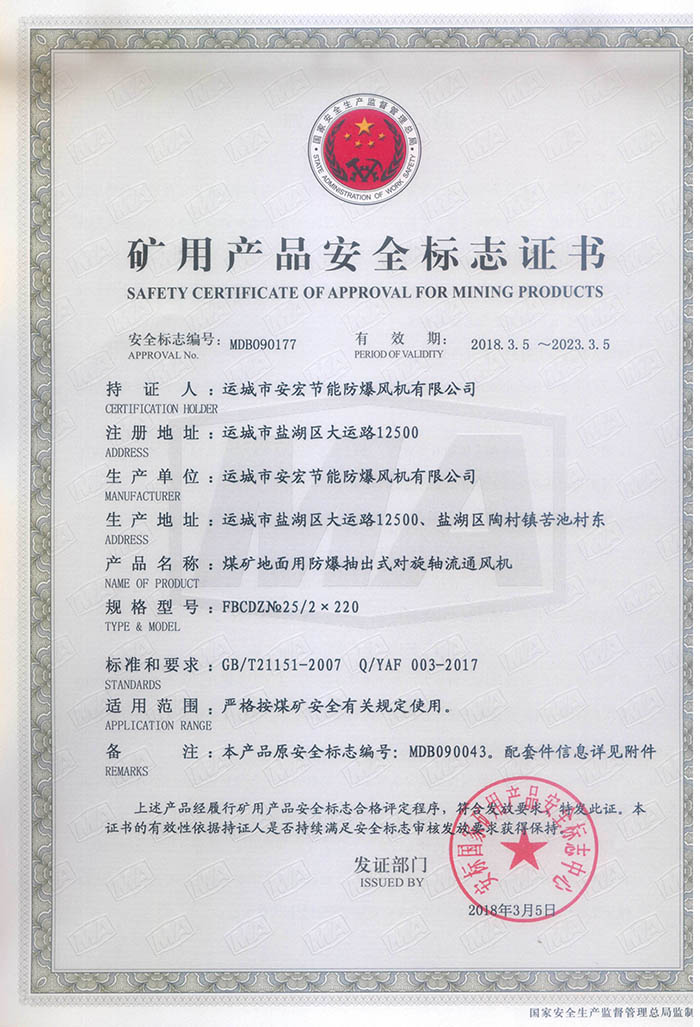 FBCDZ�� 25/2��220�V�îa(ch��n)Ʒ��ȫ��(bi��o)־�C��(sh��)