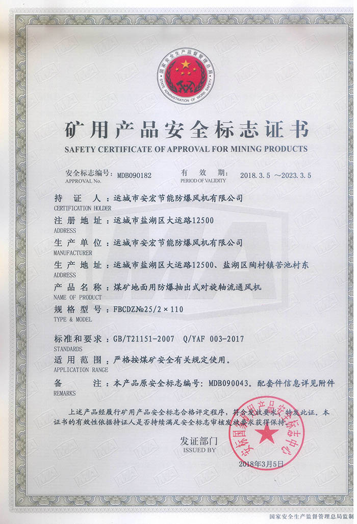 FBCDZ�� 25/2��110�V�îa(ch��n)Ʒ��ȫ��(bi��o)־�C��(sh��)